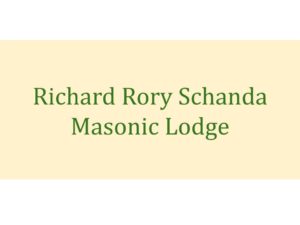 Richard Rory Schanda Masonic Lodge