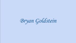 Bryan Goldstein