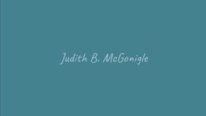 Judith B. McGonigle