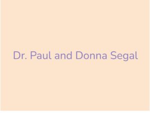 Dr. Paul and Donna Segal (1)